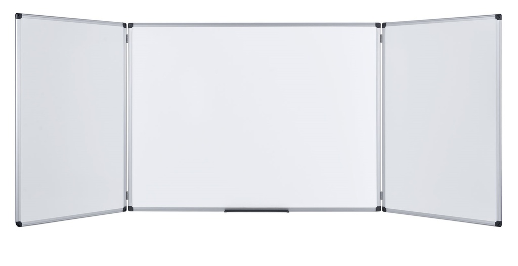 TABLEAU BLANC 4 METRES 3 VOLETS SAMBARA 4330 QUADRILLÉ