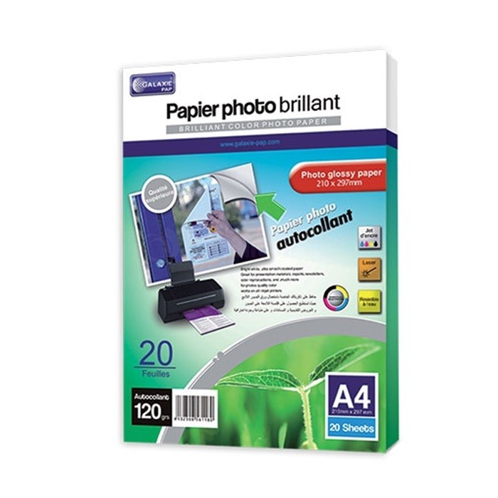 PAPIER AUTOCOLLANT A4 GALAXIE DIVISÉ 64.3 x 31.3 MM 27 ETIQ. x 20F (copie)