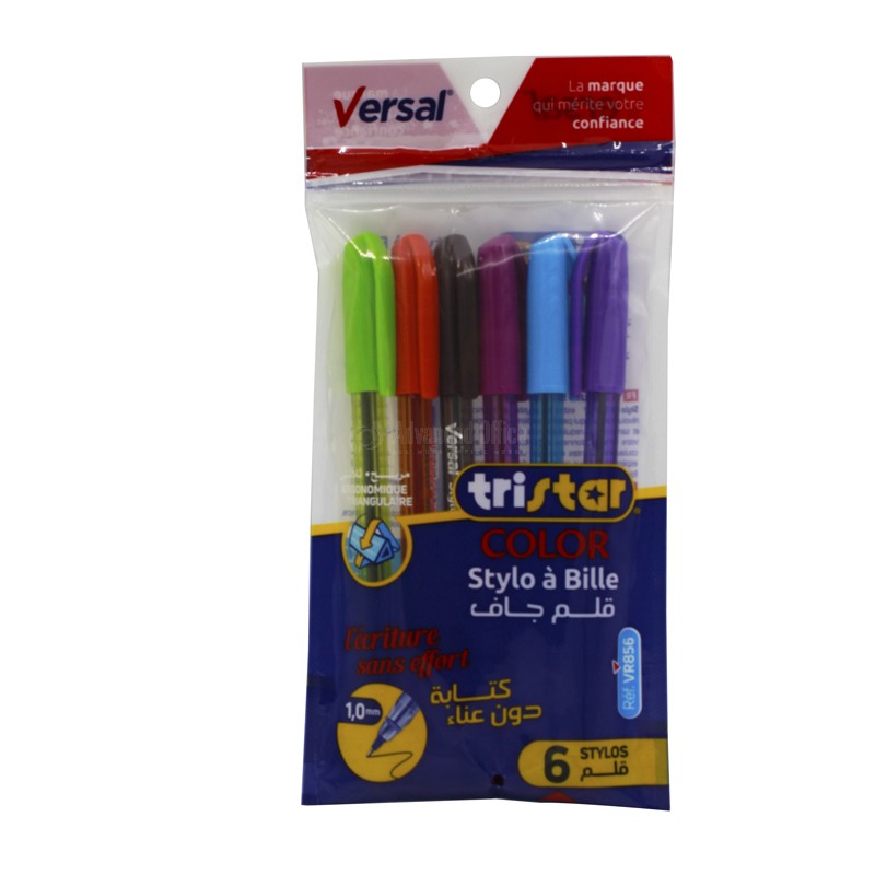 STYLO VERSAL TRISTAR COLOR 10PCS VR855 (copie)