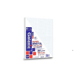 [BRA4200G] - PAPIER BRISTOL A4 200G 50 FEUILLES